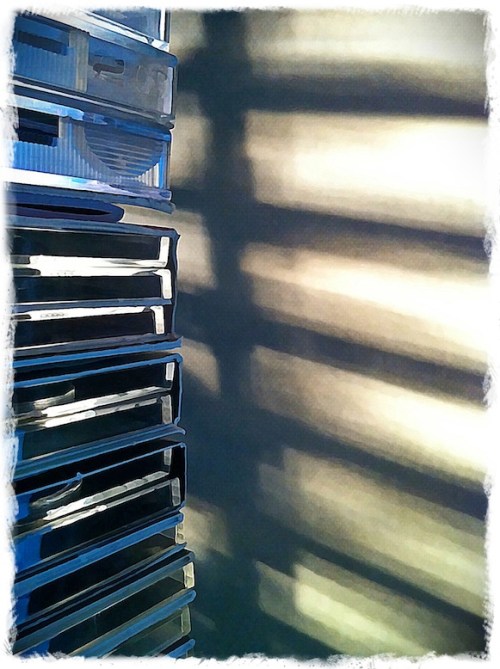 Sunsetthroughcdcases_2