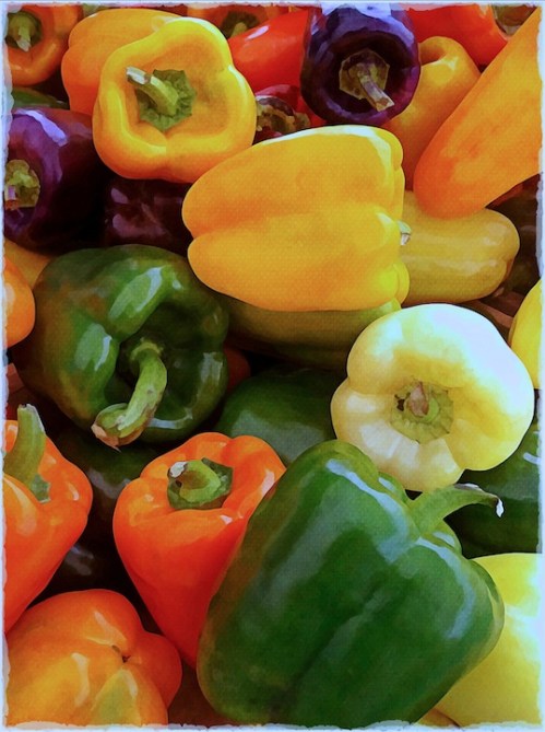 Farmersmarketpeppersbokeh1horz